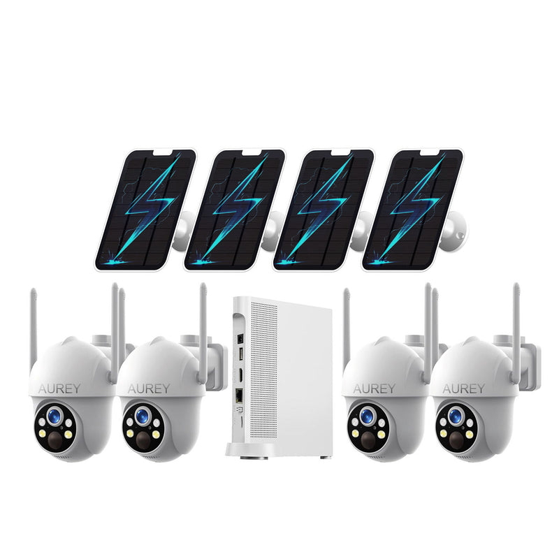 Aurey Wire-Free 4MP Outdoor Security Camera