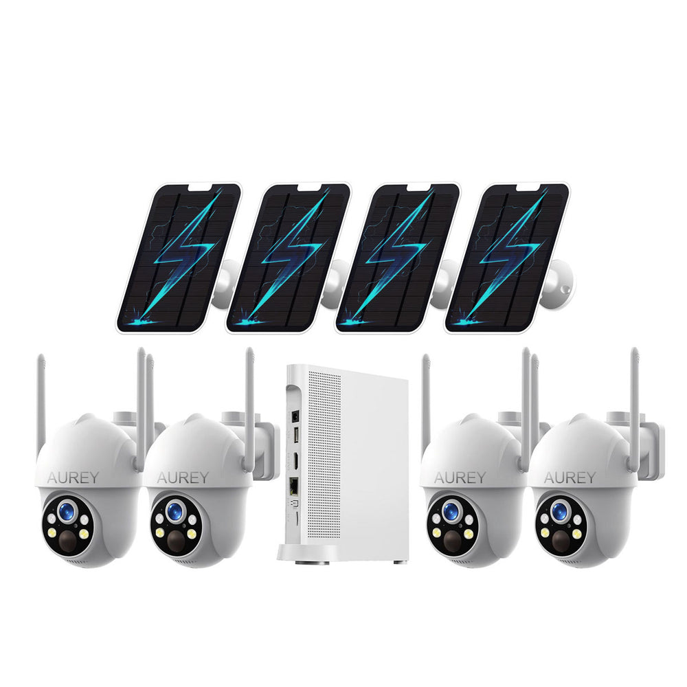 Aurey Wire-Free 4MP Outdoor Security Camera