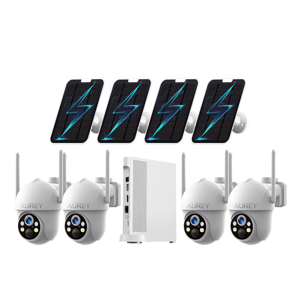Aurey WIFI 4MP Outdoor Security Camera