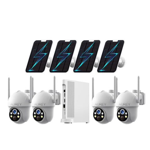 Aurey Wire-Free 4MP Outdoor Security Camera