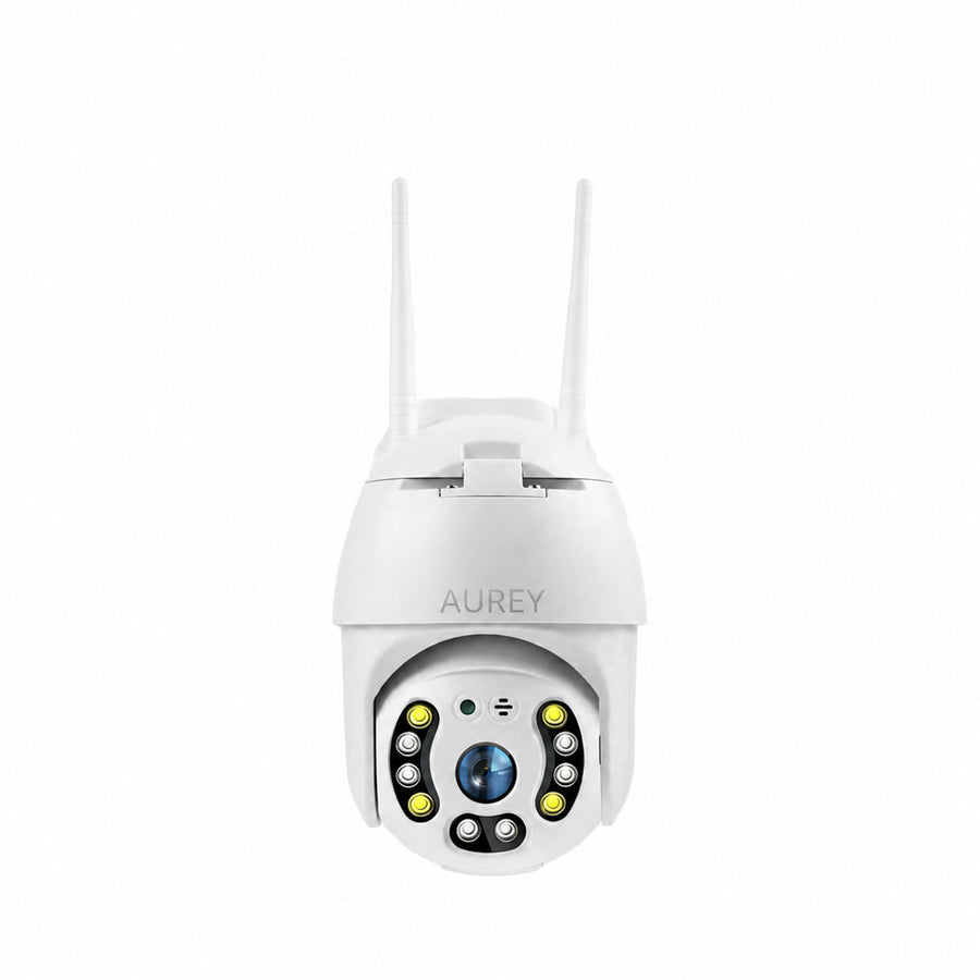 2MP WiFi PTZ Outdoor Security Camera, CCTV Camera with Night Vision, Motion Detection & Two-Way Audio