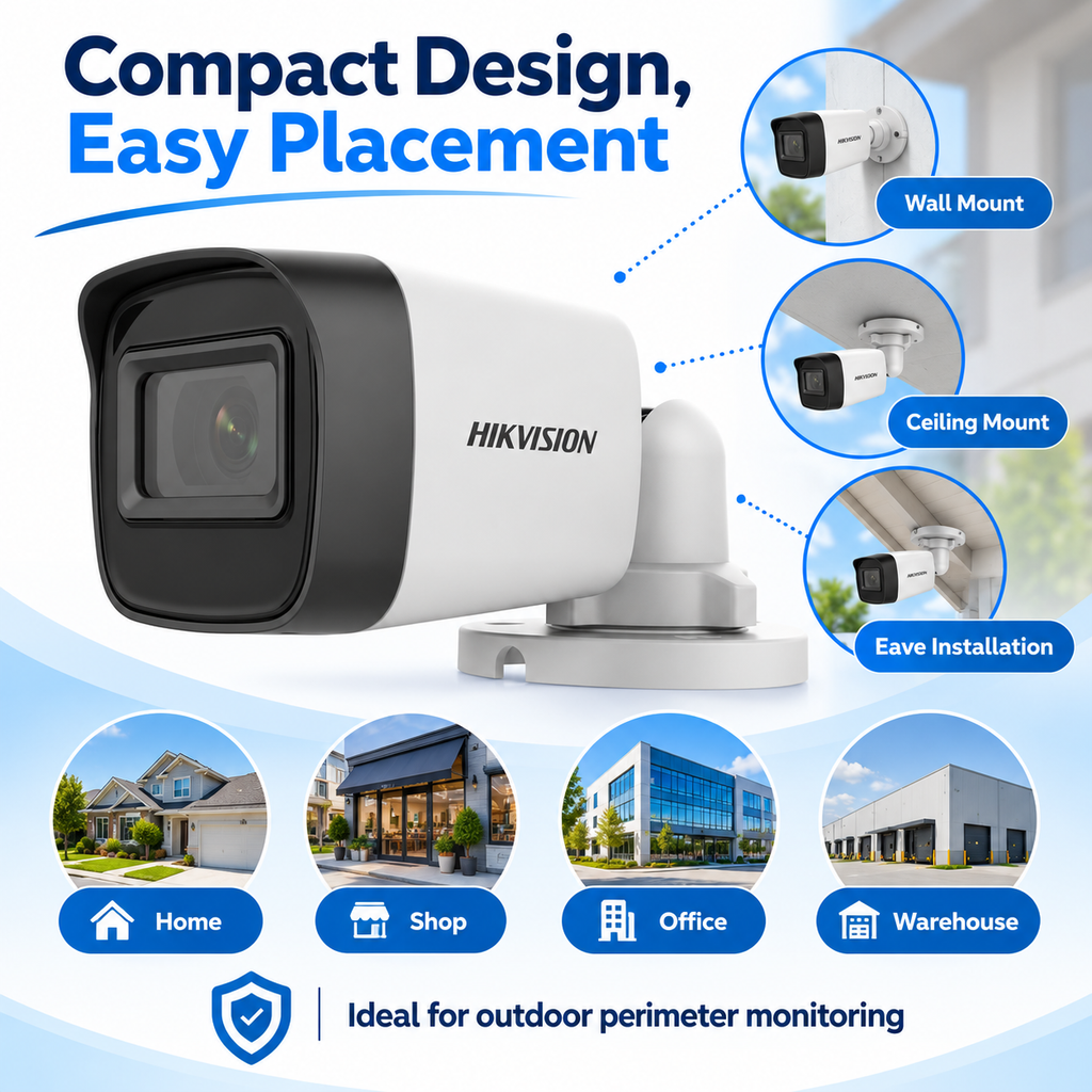 Hikvision DS-2CE16D0T-EXIPF Analog Bullet Camera
