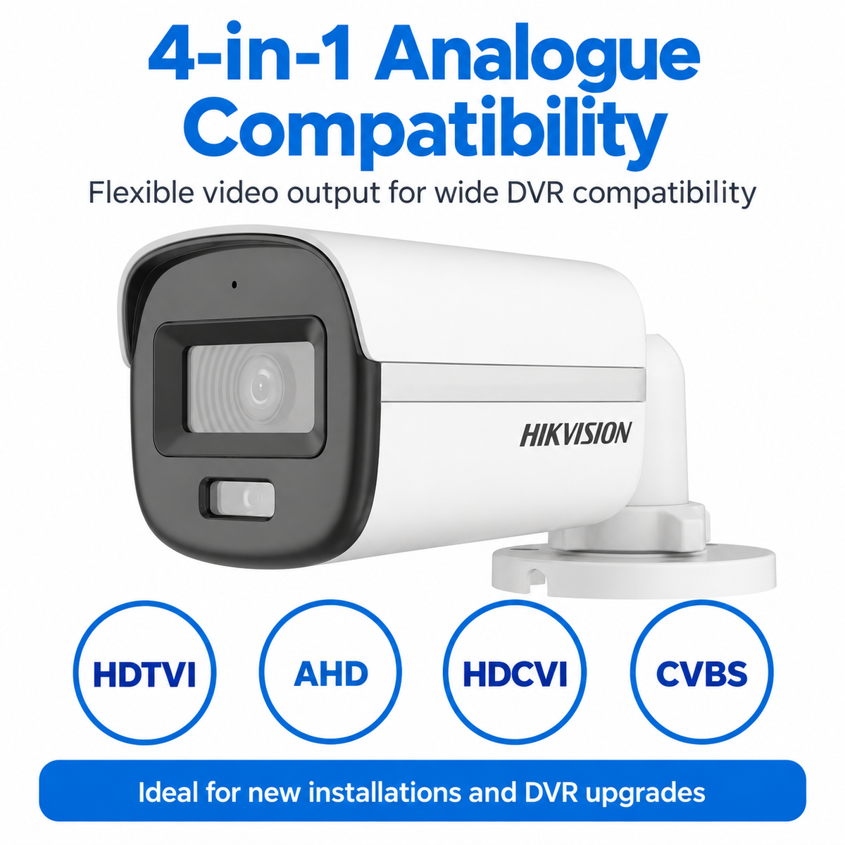 Hikvision DS-2CE10DF0T-LPFS Analog Bullet Camera