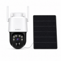 AUREY  Solar 4G 4MP PTZ Security Camera, Outdoor CCTV Camera with Night Vision, Motion Detection & Remote App Viewing