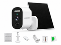 AUREY 4G Solar 2MP Battery Security Camera, Outdoor Camera with Solar Panel, Night Vision & Motion Alerts