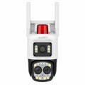 AUREY B5W 10X Zoom 4MP Dual-Lens WiFi PTZ Security Camera with Siren Alarm, Night Vision & Two-Way Audio