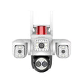 AUREY B3W-1 10X Zoom 6MP Triple-lens WiFi PTZ Security Camera , Siren Alarm, Night Vision & Two-Way Audio