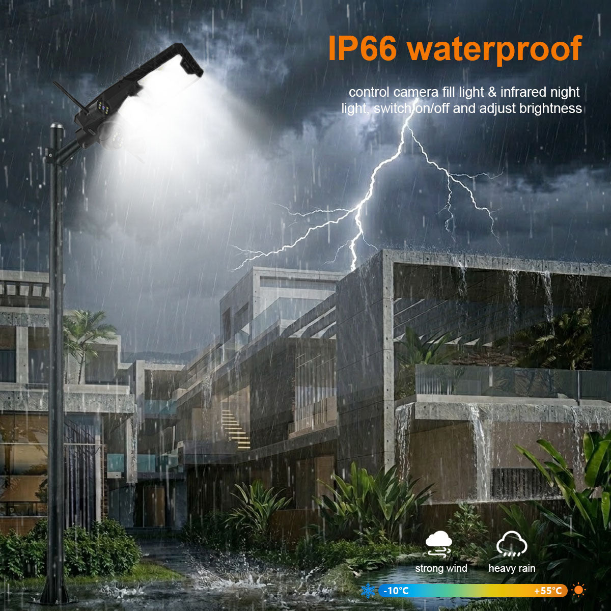 AUREY 450W Solar 4G PTZ Security Camera 6MP,with Dual Solar Floodlights, Motion Tracking & Two-Way Audio