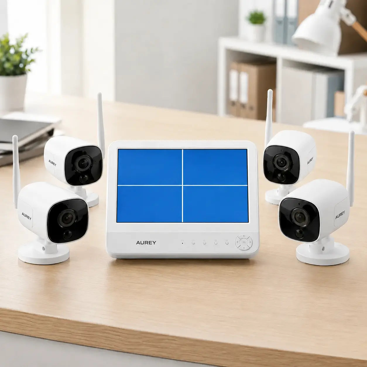 AUREY Wired and AHD Camera Kits