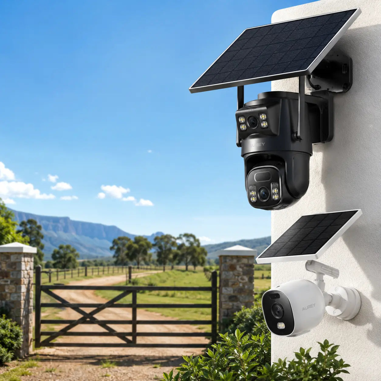 AUREY Solar Cameras